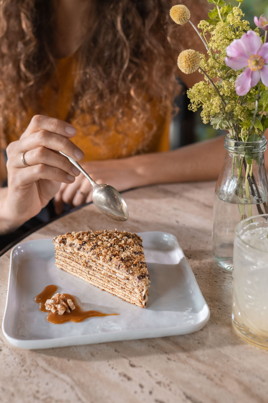 Classic Honey cake MARLENKA® with Walnuts 800 g