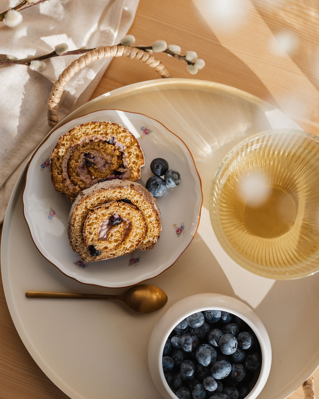 Honey Roll MARLENKA® with Blueberries  300g