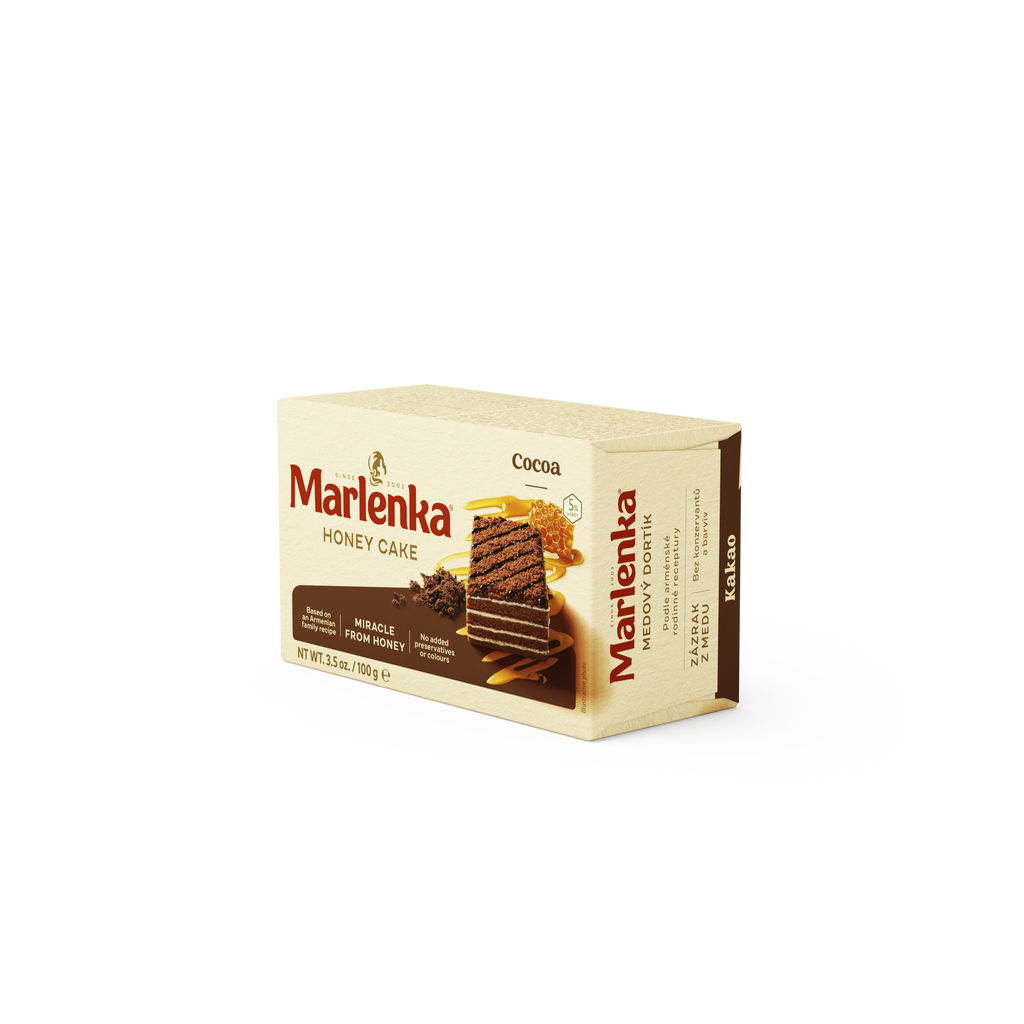 Honey Cake MARLENKA®  with Cocoa 100g