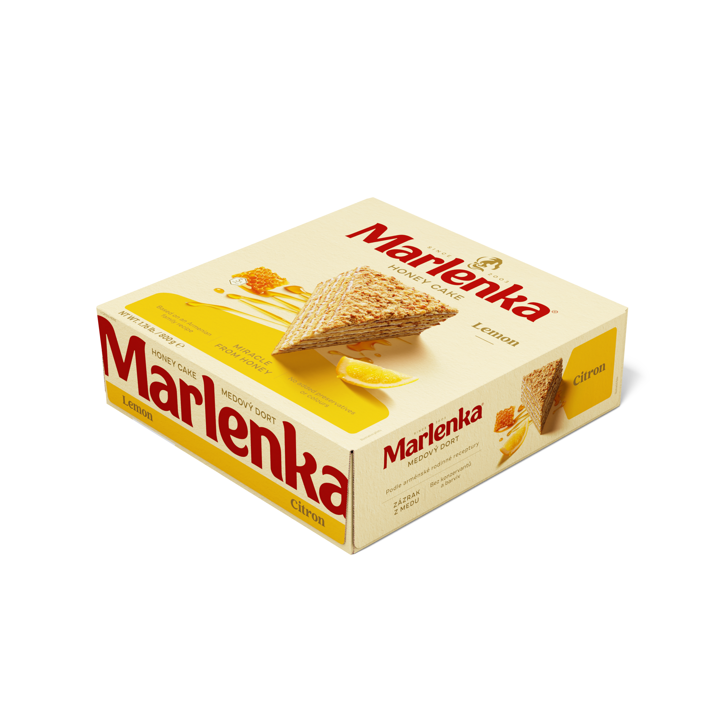 Lemon Honey Cake MARLENKA® 800g