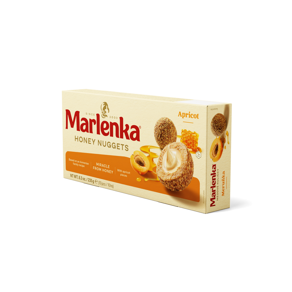 Apricot Honey Nuggets MARLENKA® 235g