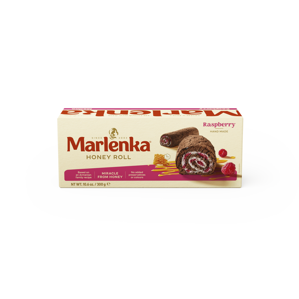 Honey Roll MARLENKA® with Cocoa&Raspberries  300g