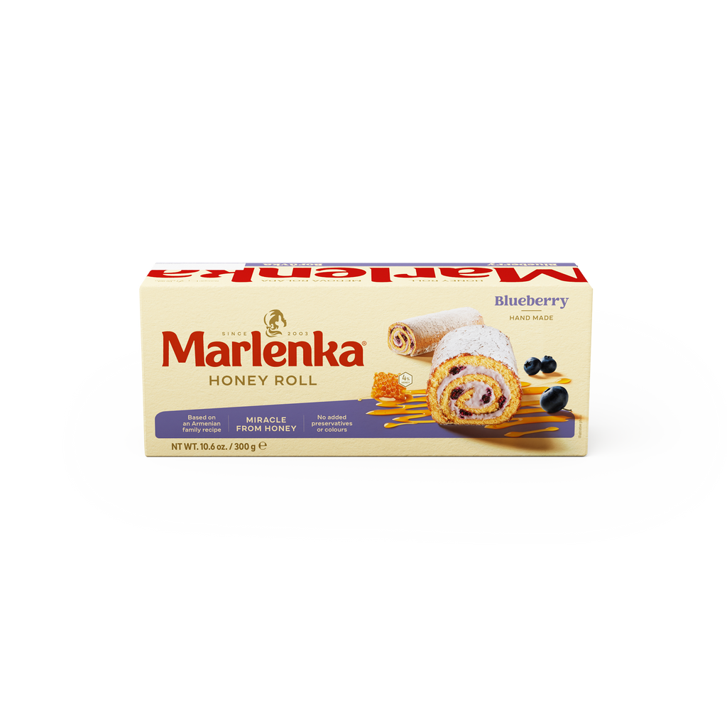 Honey Roll MARLENKA® with Blueberries  300g