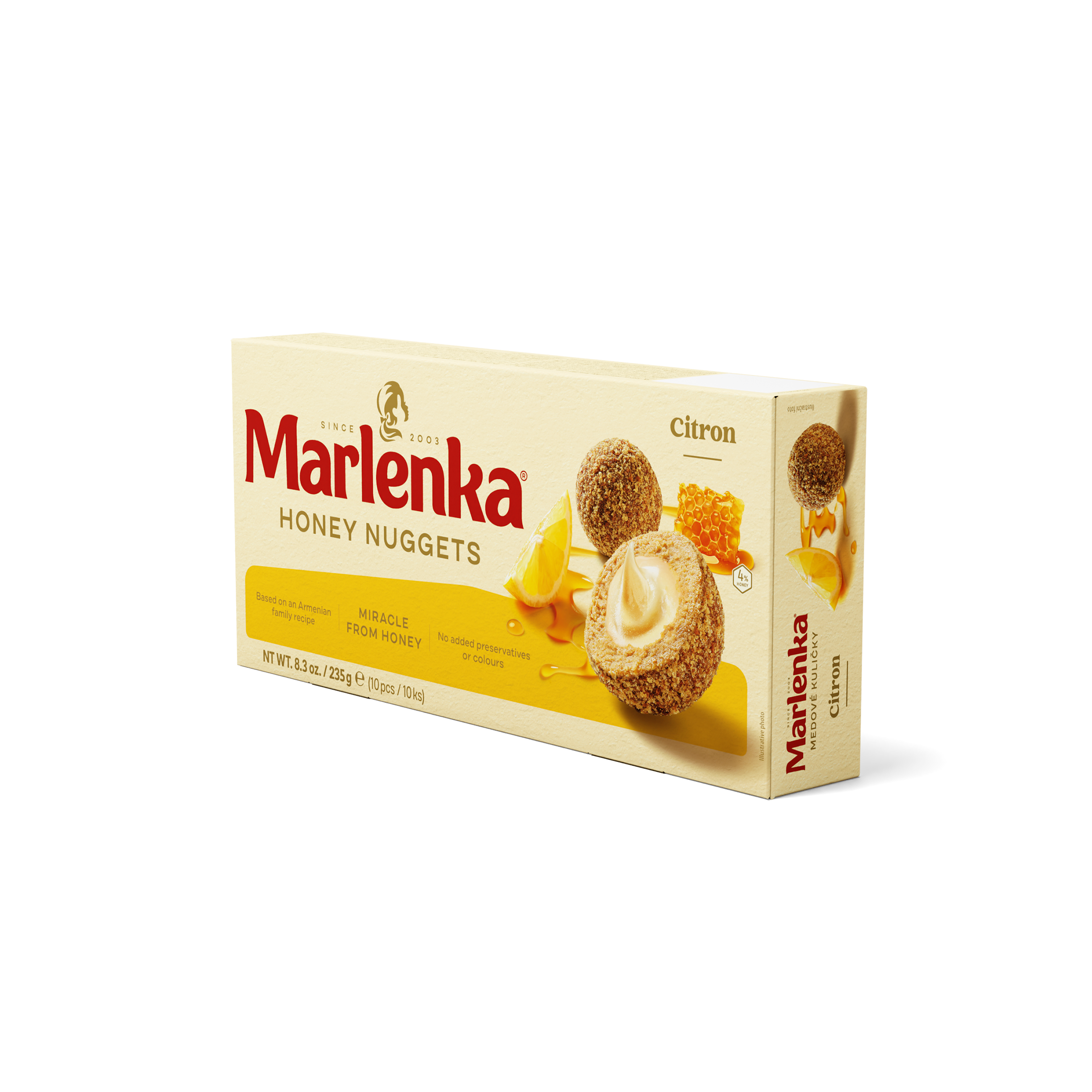 Lemon Honey Nuggets MARLENKA® 235g