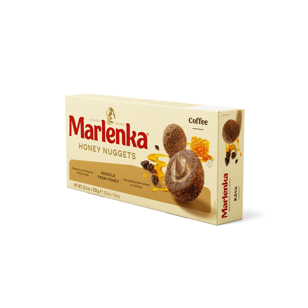 Coffee Honey Nuggets MARLENKA® 235g