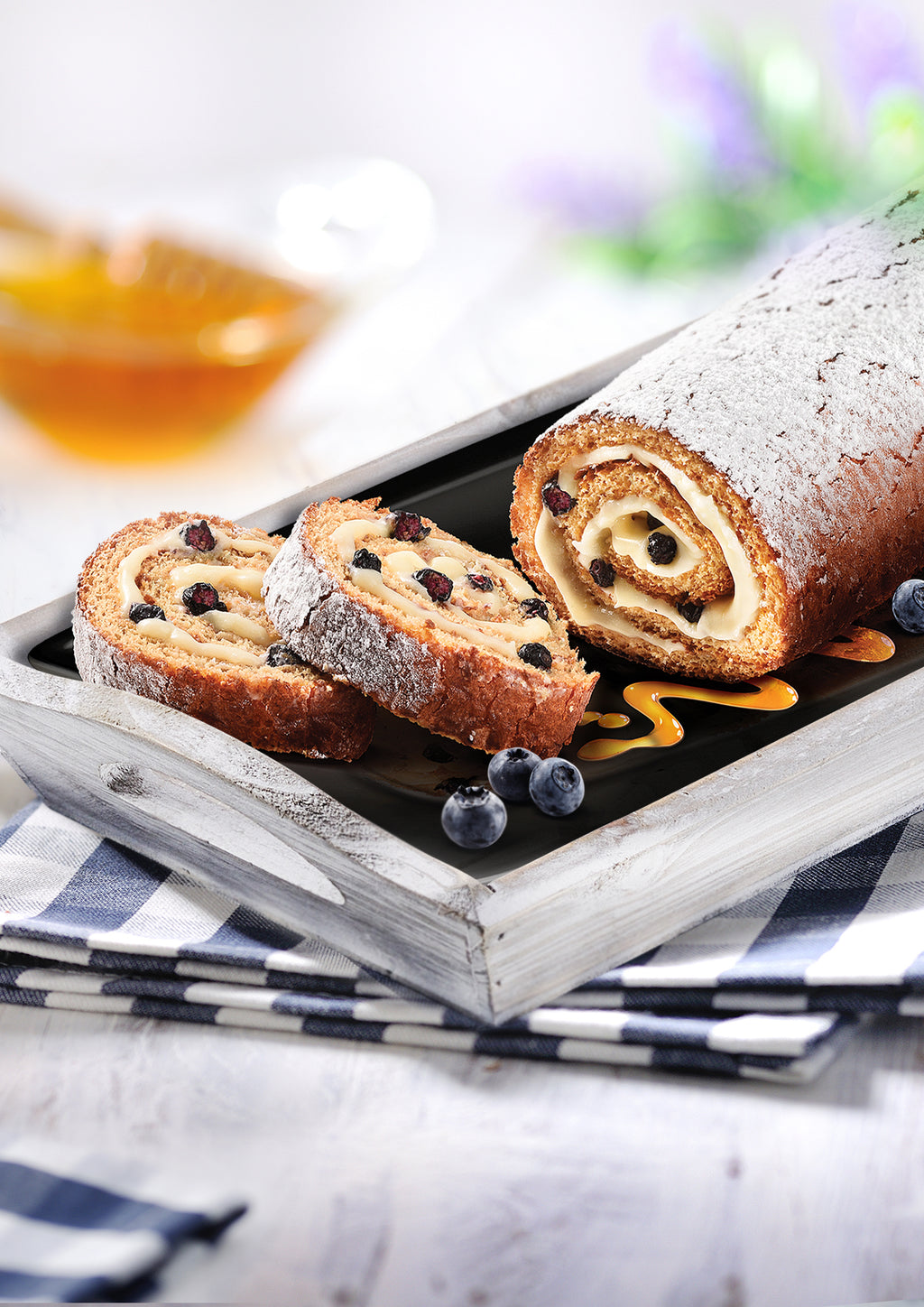 Honey Roll MARLENKA® with Blueberries  300g