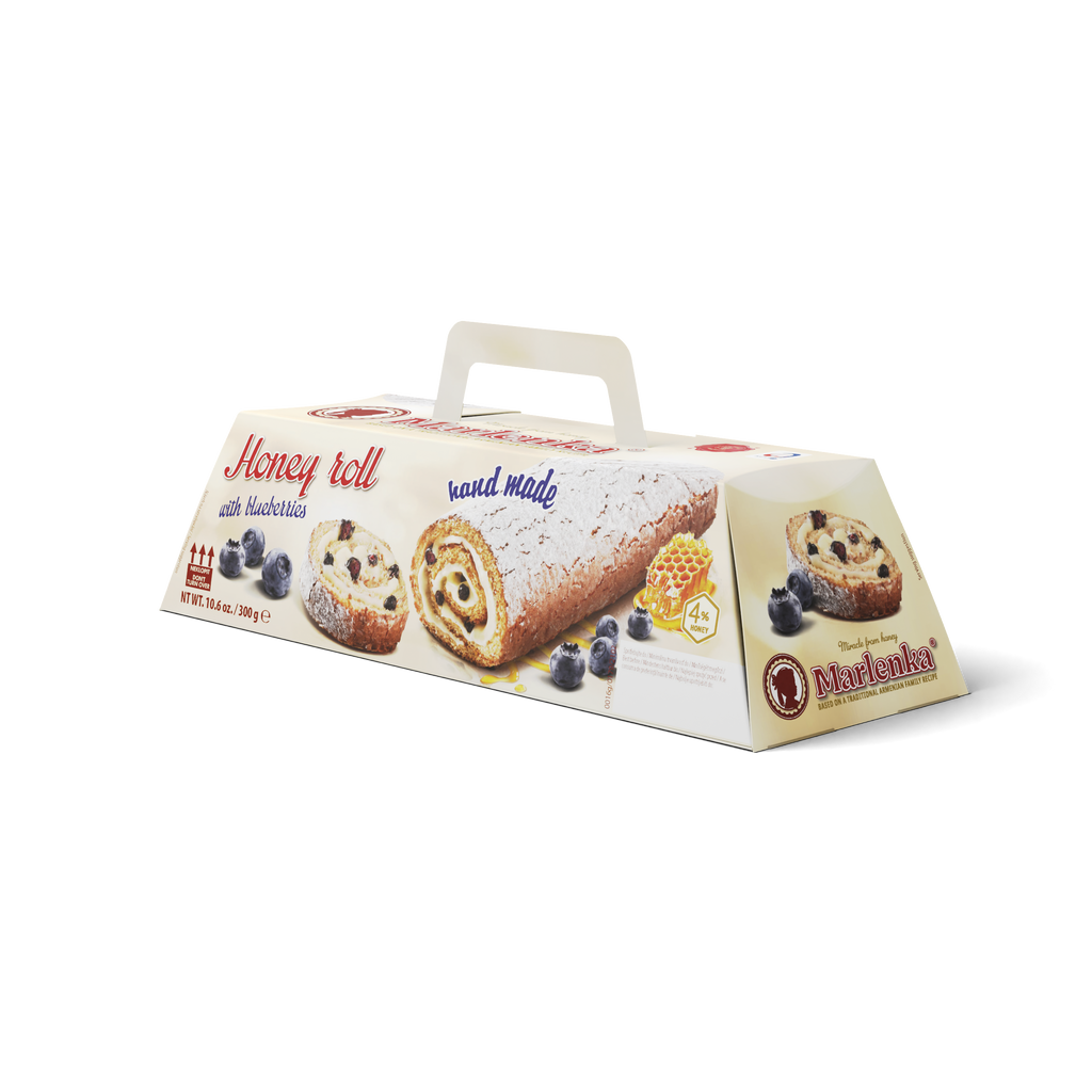 Honey Roll MARLENKA® with Blueberries  300g