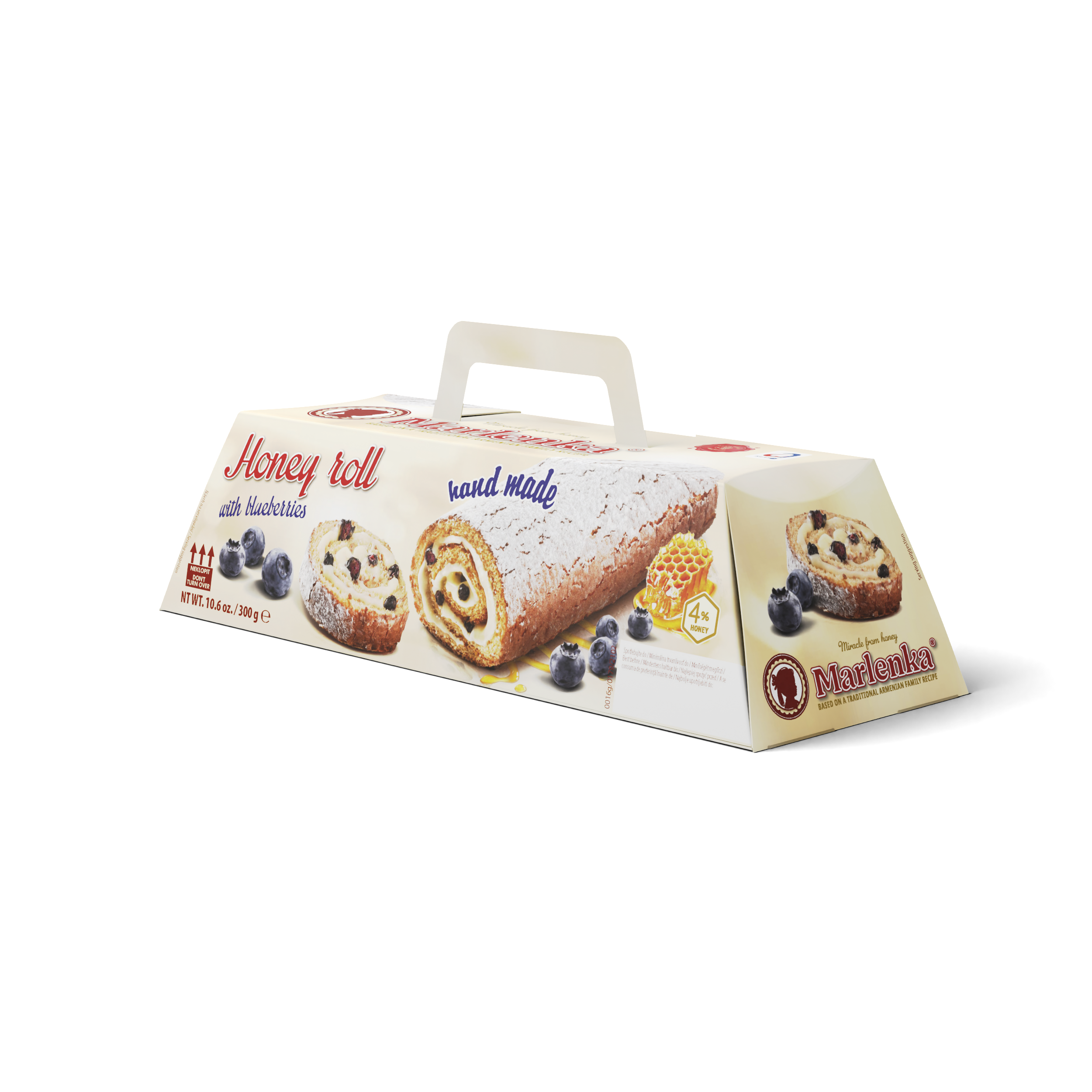 Honey Roll MARLENKA® with Blueberries  300g